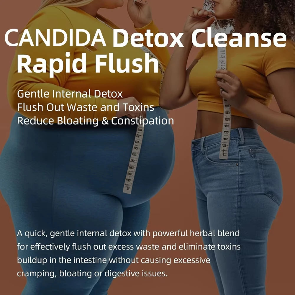Candida Cleanse Detox Supplement for Men & Women , Candida Balance Candida Overgrowth Digestive Pills Reduces Fungus & Parasites
